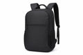 Black student laptop backpack